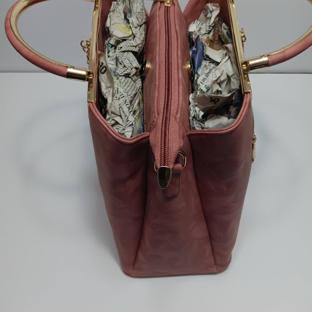 Hand Bag - PU Structured - Picture 3 of 9